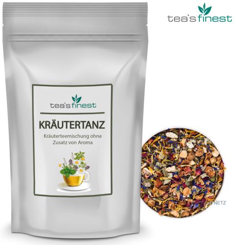 tea`s finest Kräutertee Kräutertanz 500 Gramm
