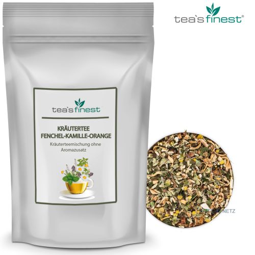tea`s finest Kräutertee Fenchel-Kamille-Orange 1000 Gramm