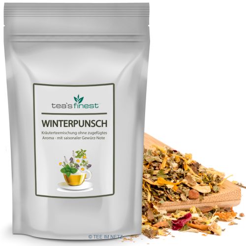 tea`s finest Kräutertee Winterpunsch (ohne Aromazusatz) 100 Gramm