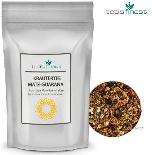 tea`s finest Kräutertee Mate-Guarana 100 Gramm