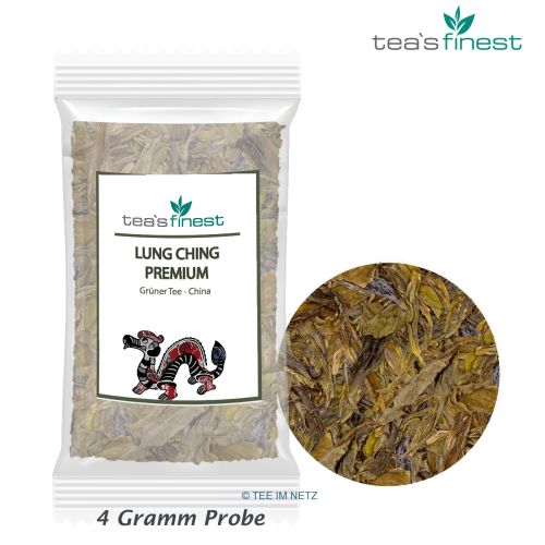 tea`s finest Grüner Tee Lung Ching ca. 3  Gramm