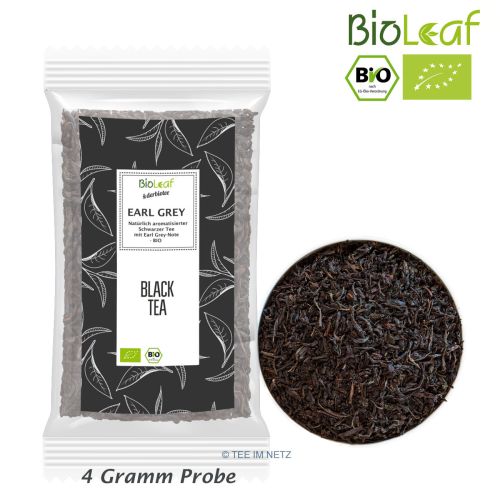 BioLeaf Schwarzer Tee Earl Grey - BIO ca. 4 Gramm