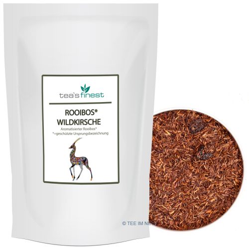 tea`s finest Rooibos* Wildkirsche 100 Gramm