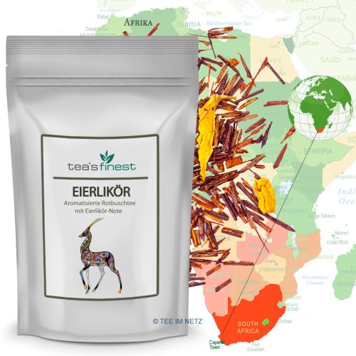 tea`s finest Rooibos* Eierlikör 250 Gramm