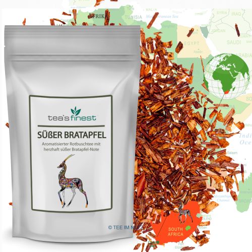 tea`s finest Rooibos* Süßer Bratapfel 100 Gramm