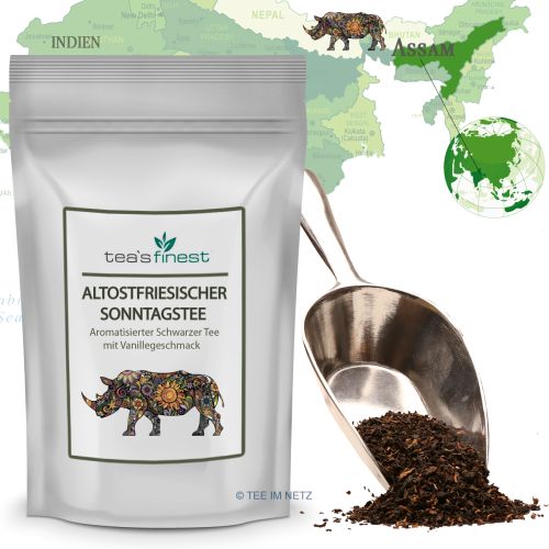 tea`s finest Schwarzer Tee Altostfriesischer Sonntagstee 100 Gramm