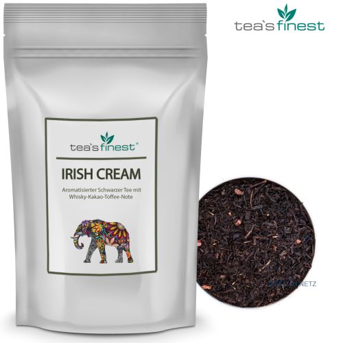 tea`s finest Schwarzer Tee Irish Cream 100 Gramm
