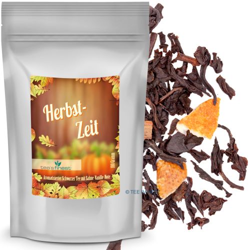 tea`s finest Schwarzer Tee Herbstzeit (Sahne-Vanille)