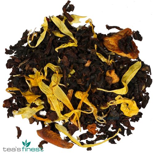 tea`s finest Schwarztee Roter Weinbergpfirsich 500 Gramm