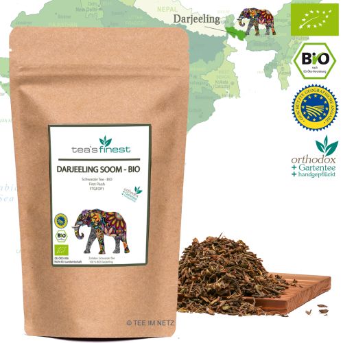 tea`s finest Darjeeling* Soom FTGFOP1 First Flush - BIO