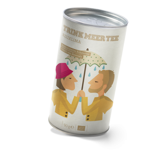 TRINK MEER TEE - REIZKLIMA - Kräutertee mit Meersalz/ BIO 90 Gramm