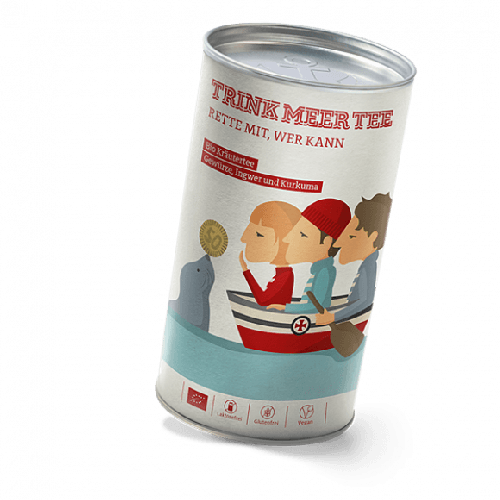 TRINK MEER TEE - RETTE MIT, WER KANN -Gewürzkräutertee / BIO 100 Gramm