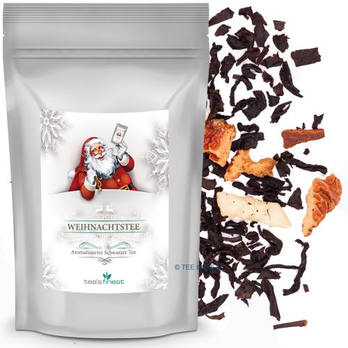 tea`s finest Weihnachtstee (Schwarztee Apfel-Zimt-Vanille) 100 Gramm
