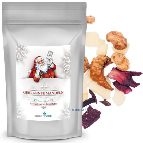 tea`s finest Früchtetee Gebrannte Mandeln 100 Gramm
