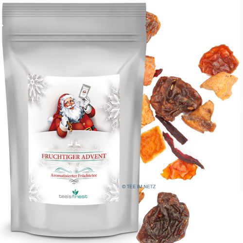 tea`s finest Fruchtiger Advent (Orange-Vanille-Zimt) 100 Gramm