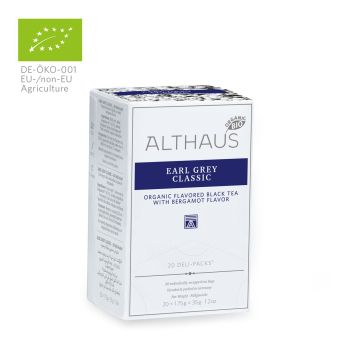 ALTHAUS Schwarzer Tee Earl Grey Classic / BIO 20 x 1.75 g