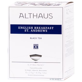 ALTHAUS English Breakfast St. Andrews / Pyramidenbeutel 15 x 2.75g