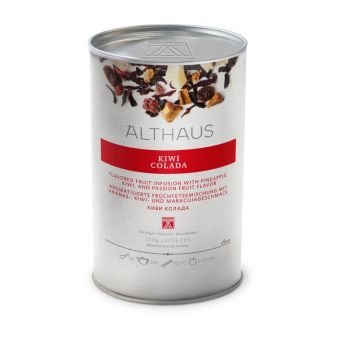 ALTHAUS Früchtetee Kiwi Kolada (Kiwi-Ananas) 250 Gramm