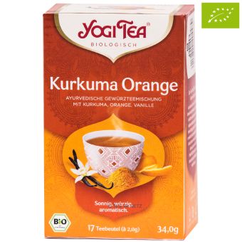 YOGI TEA® Kurkuma Orange / BIO 17 x 2.0 g