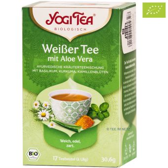 YOGI TEA® Weisser Tee mit Aloe Vera / BIO 17 x 1.8 g