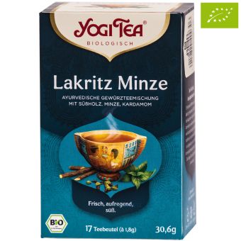 YOGI TEA® Lakritz Minze / BIO 17 x 1,8 g