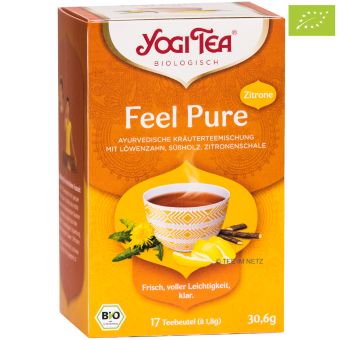 YOGI TEA® Feel Pure Zitrone / BIO 17 x 1.8 g