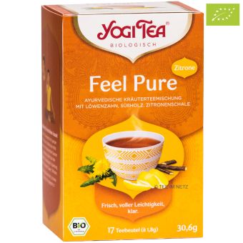 YOGI TEA® Feel Pure Zitrone / BIO 17 x 1.8 g