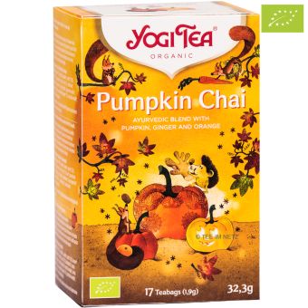 YOGI TEA® Pumpkin Chai (Kürbis/Ingwer/Orange) / BIO 17 x 2.0g