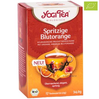 YOGI TEA® Spritzige Blutorange / BIO 17 x 2.0 g