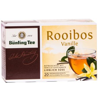 Bünting Tee Rooibos* Vanille 20 x 1.75 g