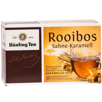 Bünting Tee Rooibos* Sahne-Karamell 20 x 1.75 g