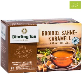 Bünting Tee Rooibos* Sahne-Karamell 20 x 1.75 g