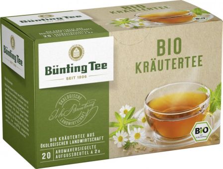 Bünting Tee Kräutertee / BIO 20 x 2.0 g