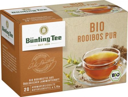 Bünting Tee Rooibos* Pur / BIO 20 x 1.75 g