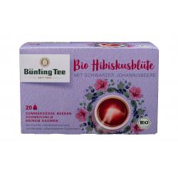 Bünting Tee Hibiskusblüte mit Schwarzer Johannisbeere / BIO 20 x 2.5 g