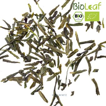 BioLeaf Grüner Tee Sencha Grün Zhejiang - BIO 500 Gramm