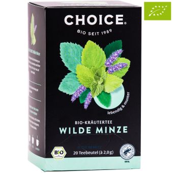 Choice® Kräutertee Wilde Minze / BIO 20 x 2.0 g