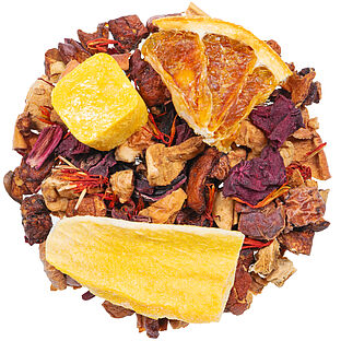 tea`s finest® Früchtetee Blutorange-Maracuja natürlich 