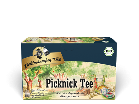 Goldmännchen-Tee Picknick Tee (Früchte-/Kräutertee) / BIO 20 x 2.0 g