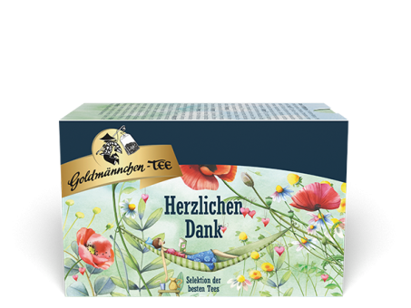 Goldmännchen-Tee Herzlichen Dank (Selektion von 9 Teesorten) 20 x 1.8 g