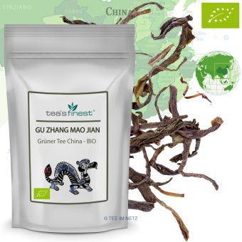 tea`s finest® Grüner Tee Gu Zhang Mao Jian / BIO 