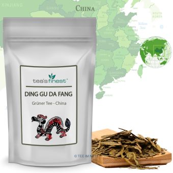 tea`s finest® Grüner Tee Ding Gu Da Fang 