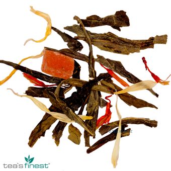 tea`s finest® Grüner Tee Pfirsich-Sahne ca. 4 Gramm