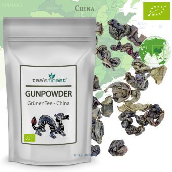 Grüner Tee Gunpowder - BIO 