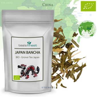 tea`s finest Grüner Tee Japan Bancha / BIO 