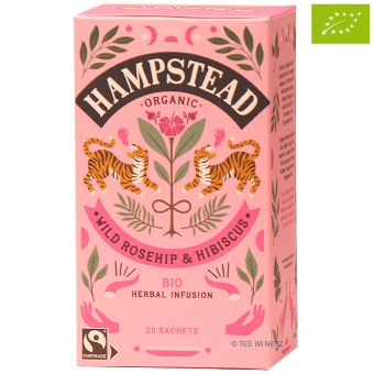 Hampstead Tee Wild Rosehip & Hibiskus - BIO 20 x 1.5 g