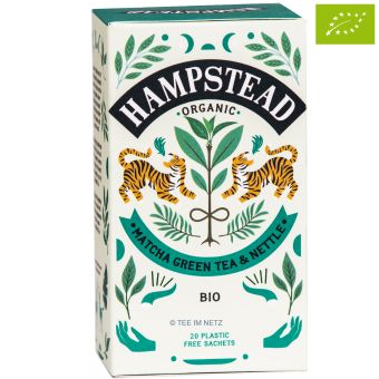 Hampstead Tea Matcha Green Tea & Nettle - BIO 20 x 2.0 g