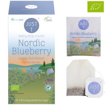 JUST T® Nordic Blueberry (Blaubeere) / BIO 20 x 1.75g