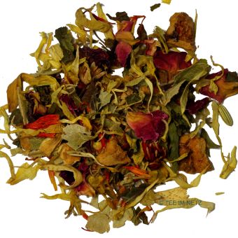 tea`s finest® Kräutertee Sonnenkräuter (Ananas-Mango) 500 Gramm