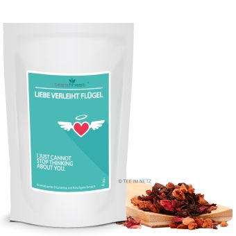 Valentinstag Tee - Liebe verleiht Flügel 100 Gramm
